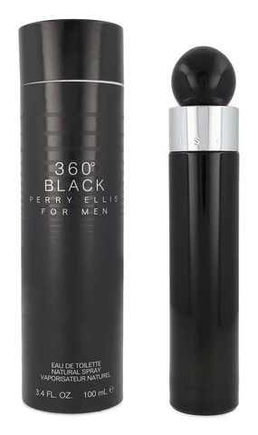 Frasco y caja de 360° Black