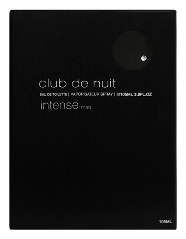 Caja frontal de Club de Nuit Intense Man