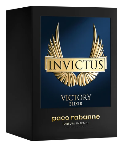 Caja frontal de Invictus Victory Elixir