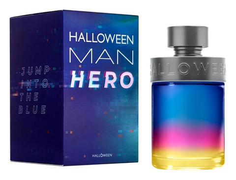 Frasco y caja de Man Hero
