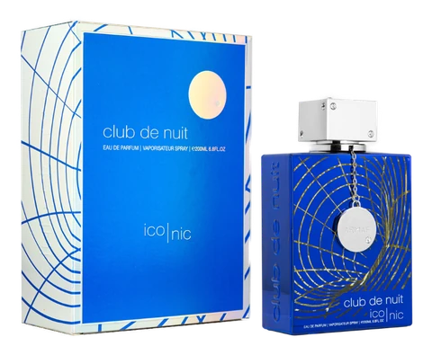 Frasco y caja de Club de Nuit Blue Iconic