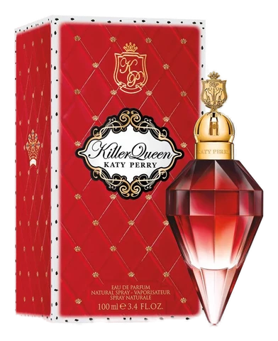 Frasco y caja de Killer Queen