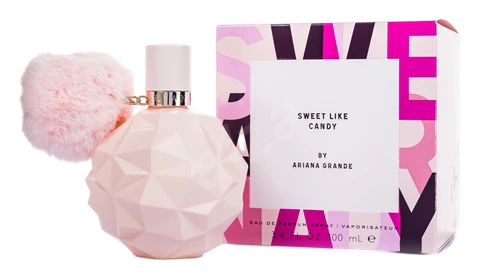 Frasco y caja de Sweet Like Candy