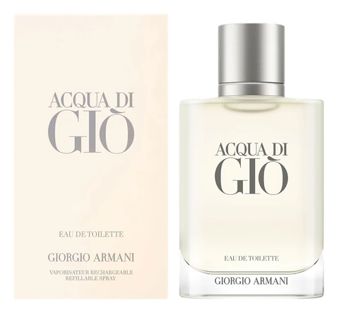 Frasco y caja de Acqua di Giò