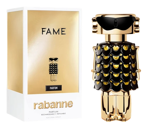 Frasco y caja de Fame