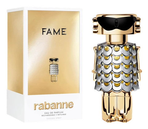 Frasco y caja de Fame