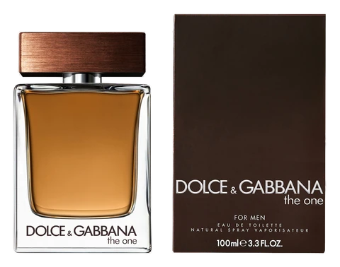 Frasco y caja de The One for Men