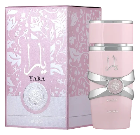Frasco y caja de Yara